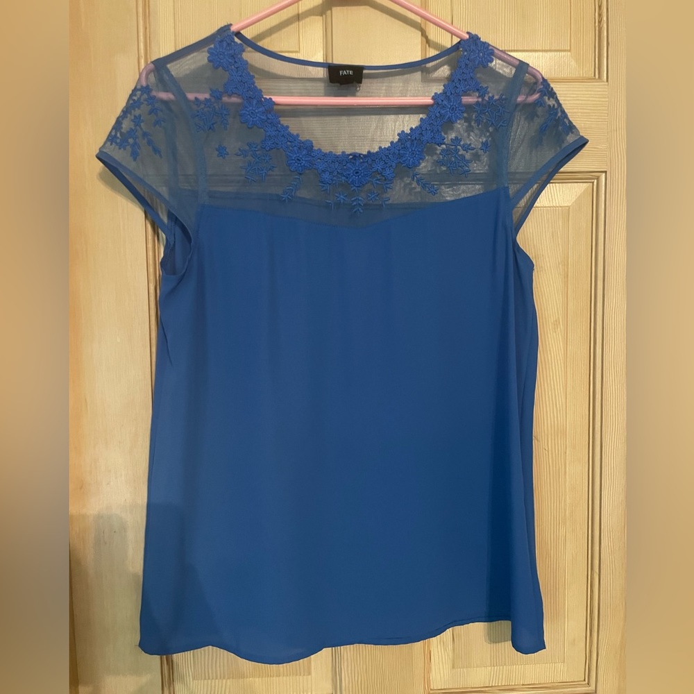 Beautiful blue top